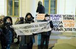 Protest przed Sądem Okręgowym w Lublinie (zdjęcie 4)