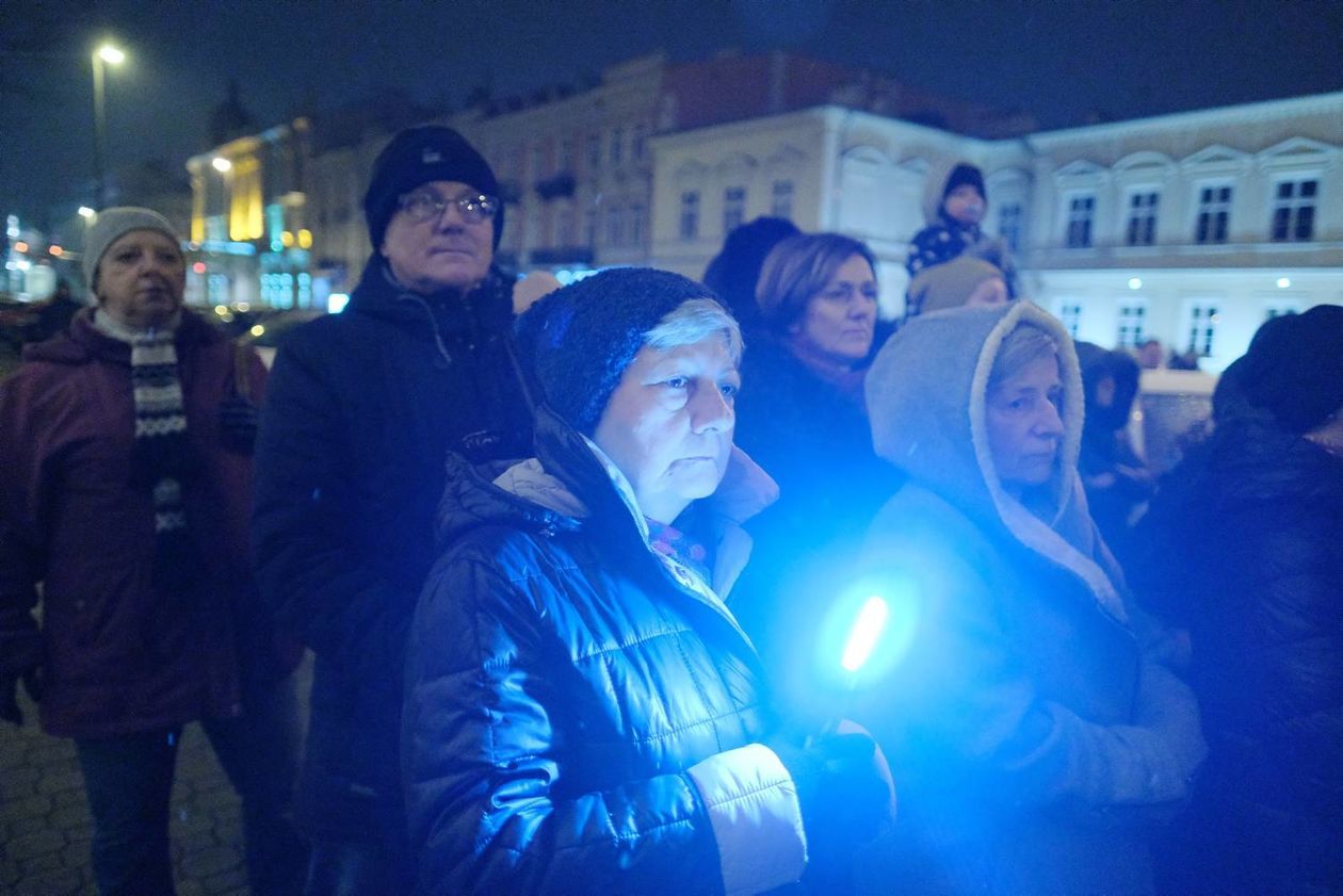  Protest przed Sądem Okręgowym w Lublinie (zdjęcie 1) - Autor: Maciej Kaczanowski