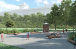 Wizualizacja parku na Błoniach (zdjęcie 3)