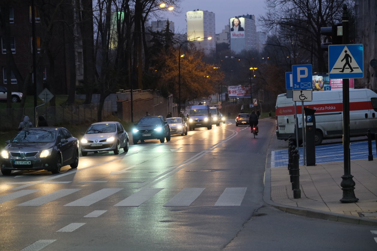  Korki w centrum Lublina (zdjęcie 1) - Autor: Maciej Kaczanowski