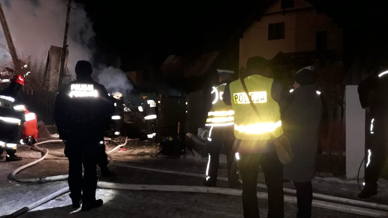  Wybuch gazu w Szczyrku (zdjęcie 1) - Autor: Śląska Policja