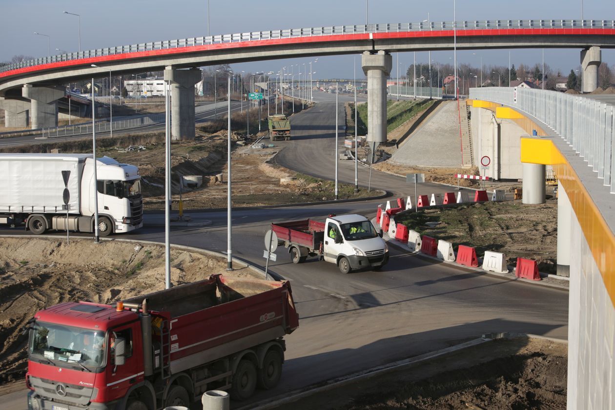  Budowa drogi S17. 6 grudnia 2019 (zdjęcie 1) - Autor: Krzysztof Mazur