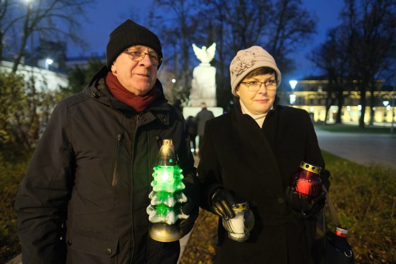  Obchody 38. rocznicy wprowadzenia stanu wojennego w Lublinie (zdjęcie 1) - Autor: Maciej Kaczanowski