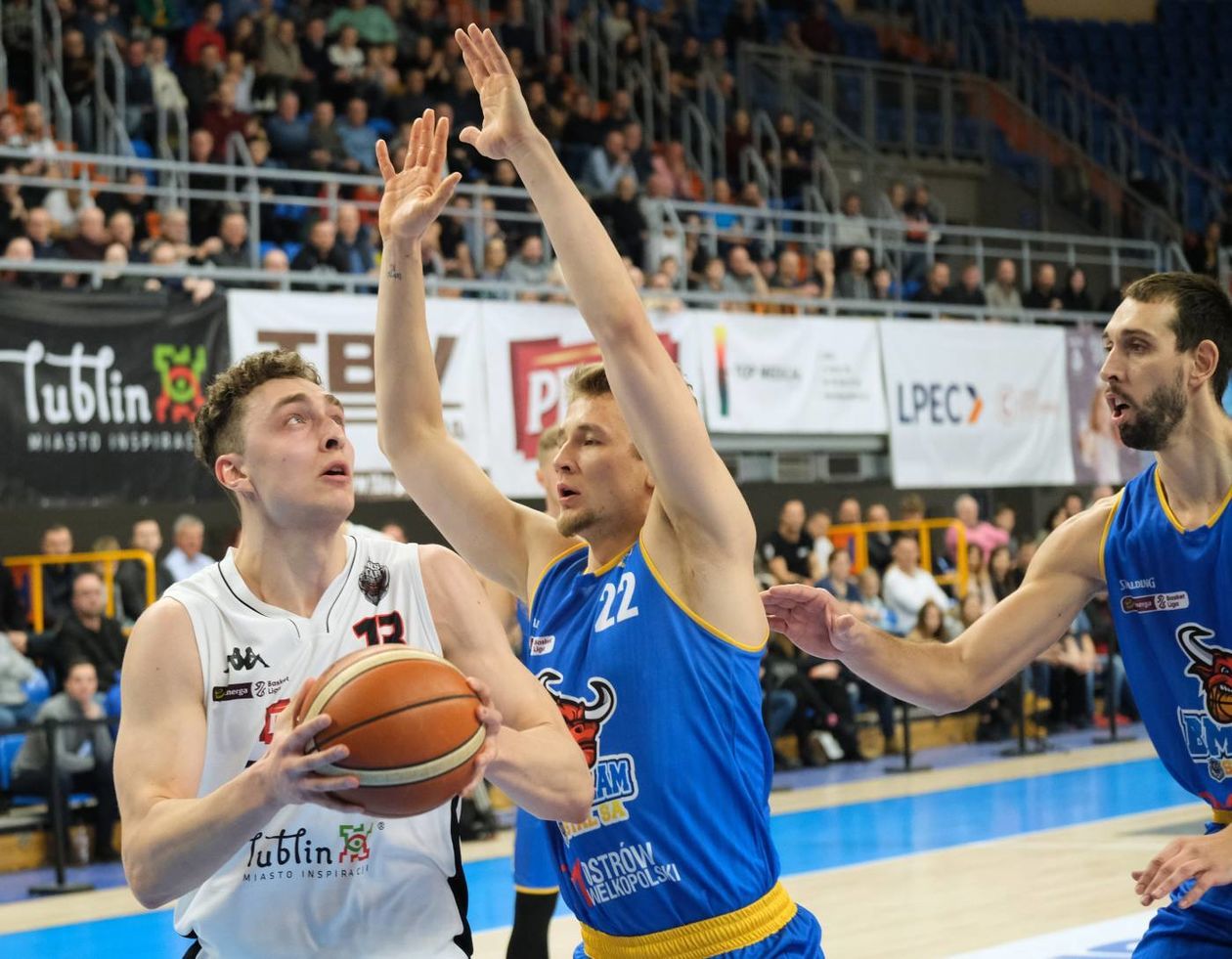  Start Lublin – BM Slam Stal Ostrów 84:72 (zdjęcie 1) - Autor: Maciej Kaczanowski