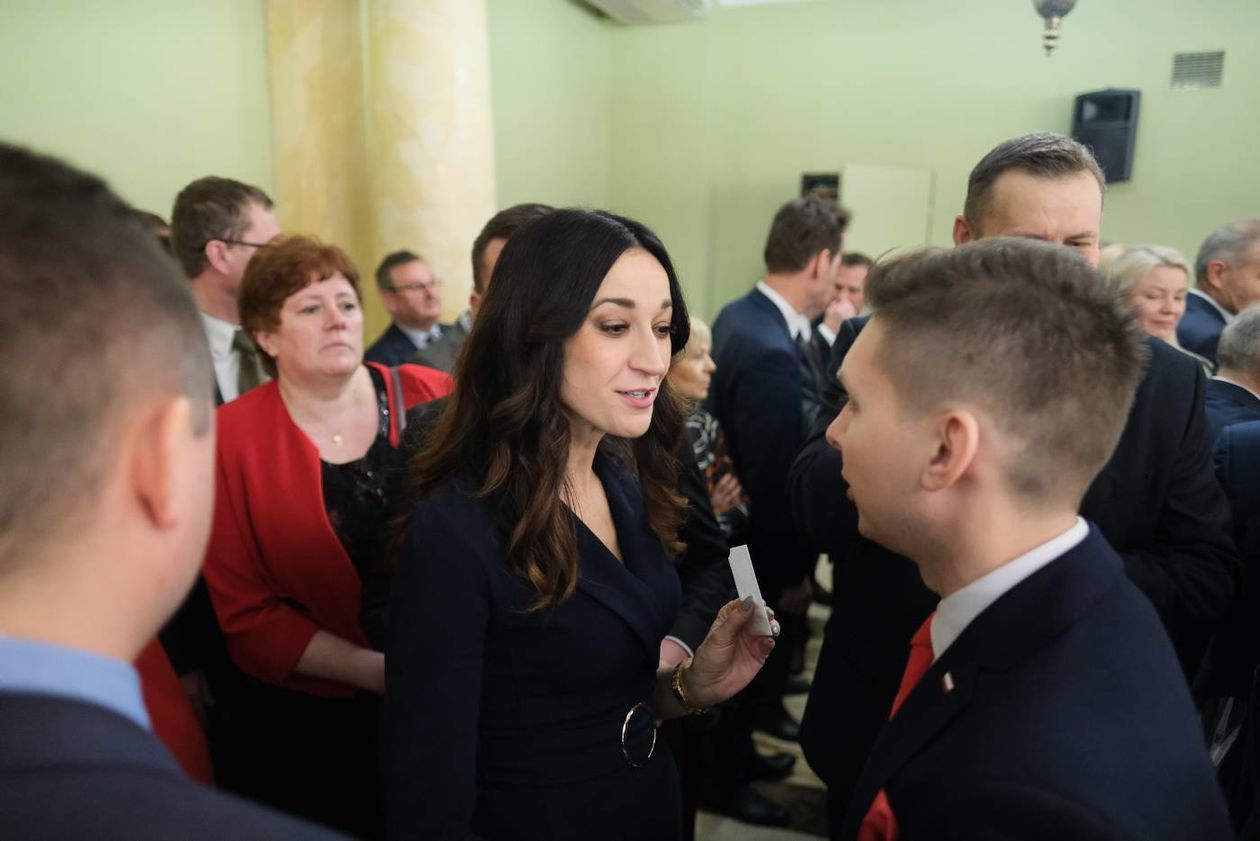  Spotkanie opłatkowe w Lubelskim Urzędzie Wojewódzkim (zdjęcie 1) - Autor: Maciej Kaczanowski