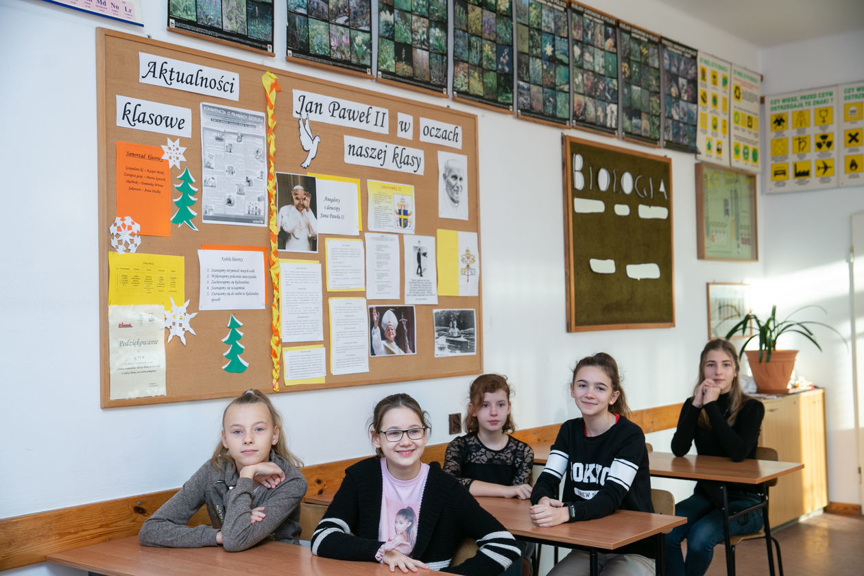  Zielony Wolontariat. Szkoła Podstawowa w Księżpolu (zdjęcie 1) - Autor: Kazimierz Chmiel