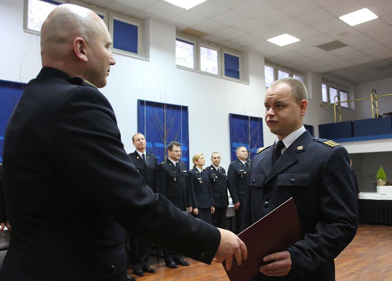  Spotkanie opłatkowe lubelskich strażaków (zdjęcie 1) - Autor: Piotr Michalski