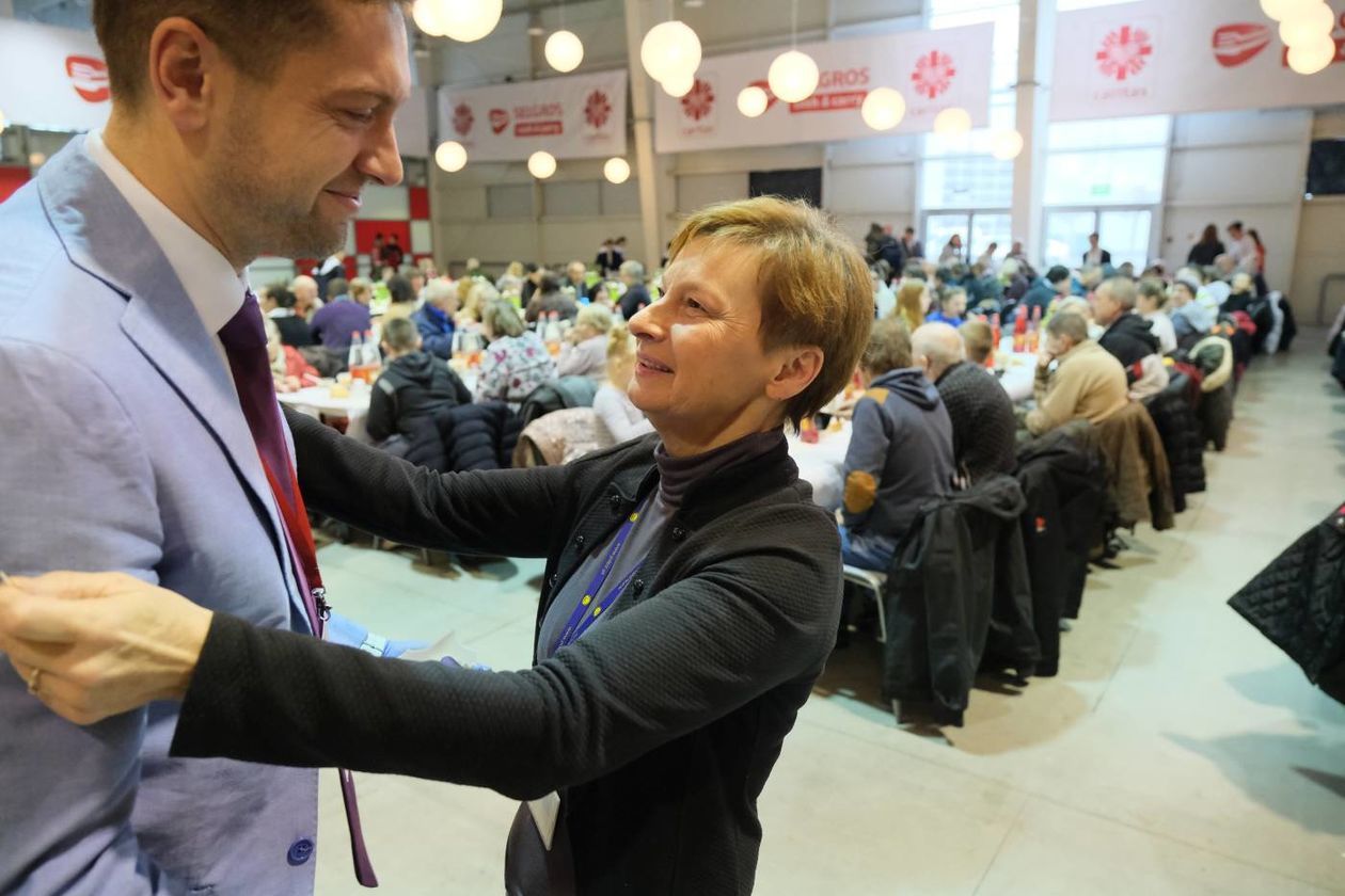  Wigilia Miłosierdzia w Targach Lublin (zdjęcie 1) - Autor: Maciej Kaczanowski