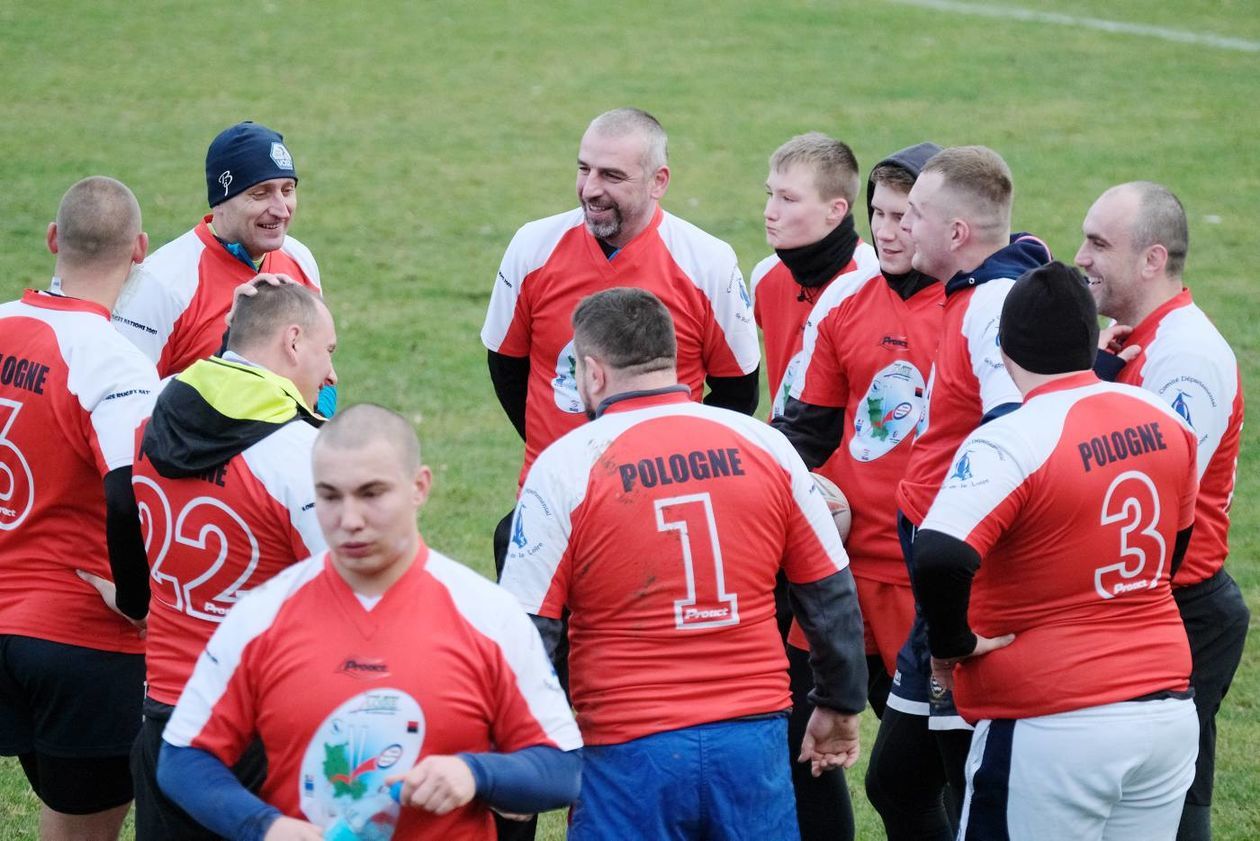  Noworoczny mecz rugby Budowlanych Lublin (zdjęcie 1) - Autor: Maciej Kaczanowski