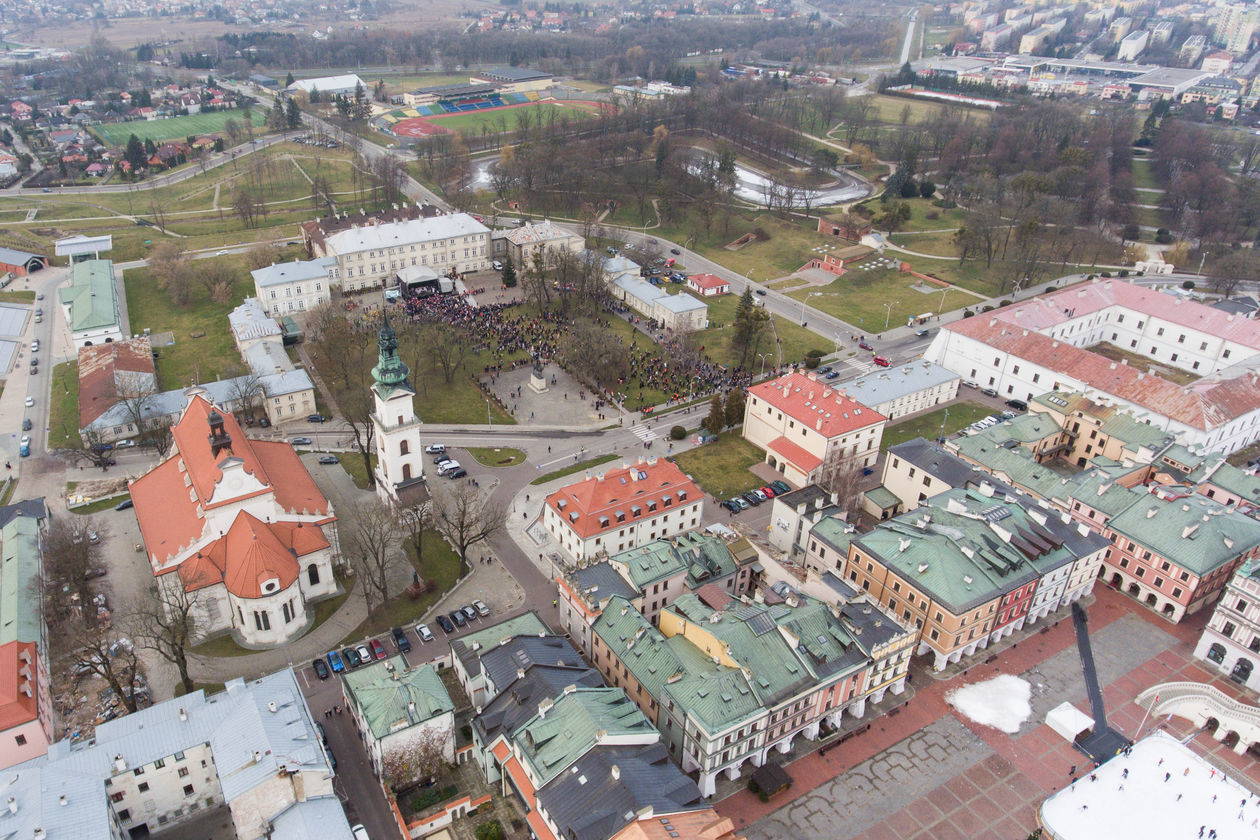  Orszak Trzech Króli w Zamościu (zdjęcie 1) - Autor: Sławomir Kołodziejek