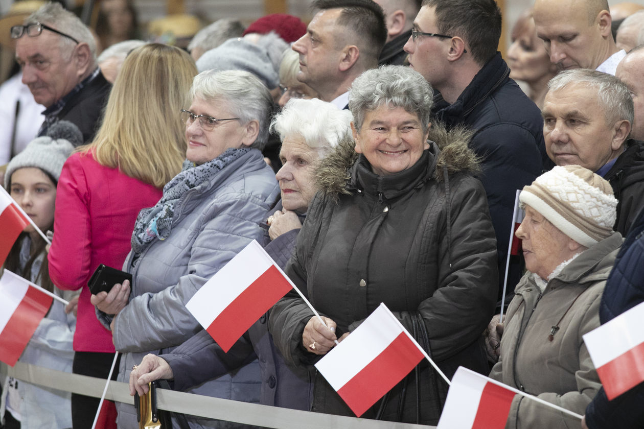  Prezydent Andrzej Duda w Opolu Lubelskim (zdjęcie 1) - Autor: Jacek Szydłowski