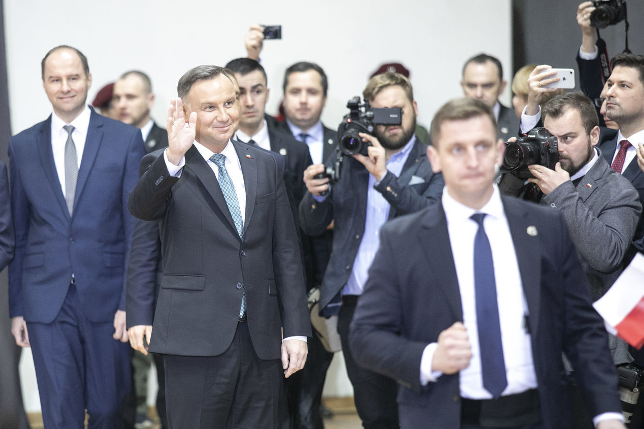  Prezydent Andrzej Duda w Opolu Lubelskim (zdjęcie 1) - Autor: Jacek Szydłowski