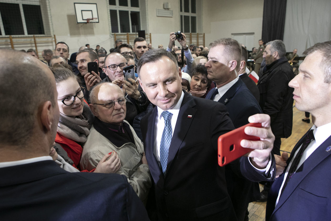  Prezydent Andrzej Duda w Opolu Lubelskim (zdjęcie 1) - Autor: Jacek Szydłowski