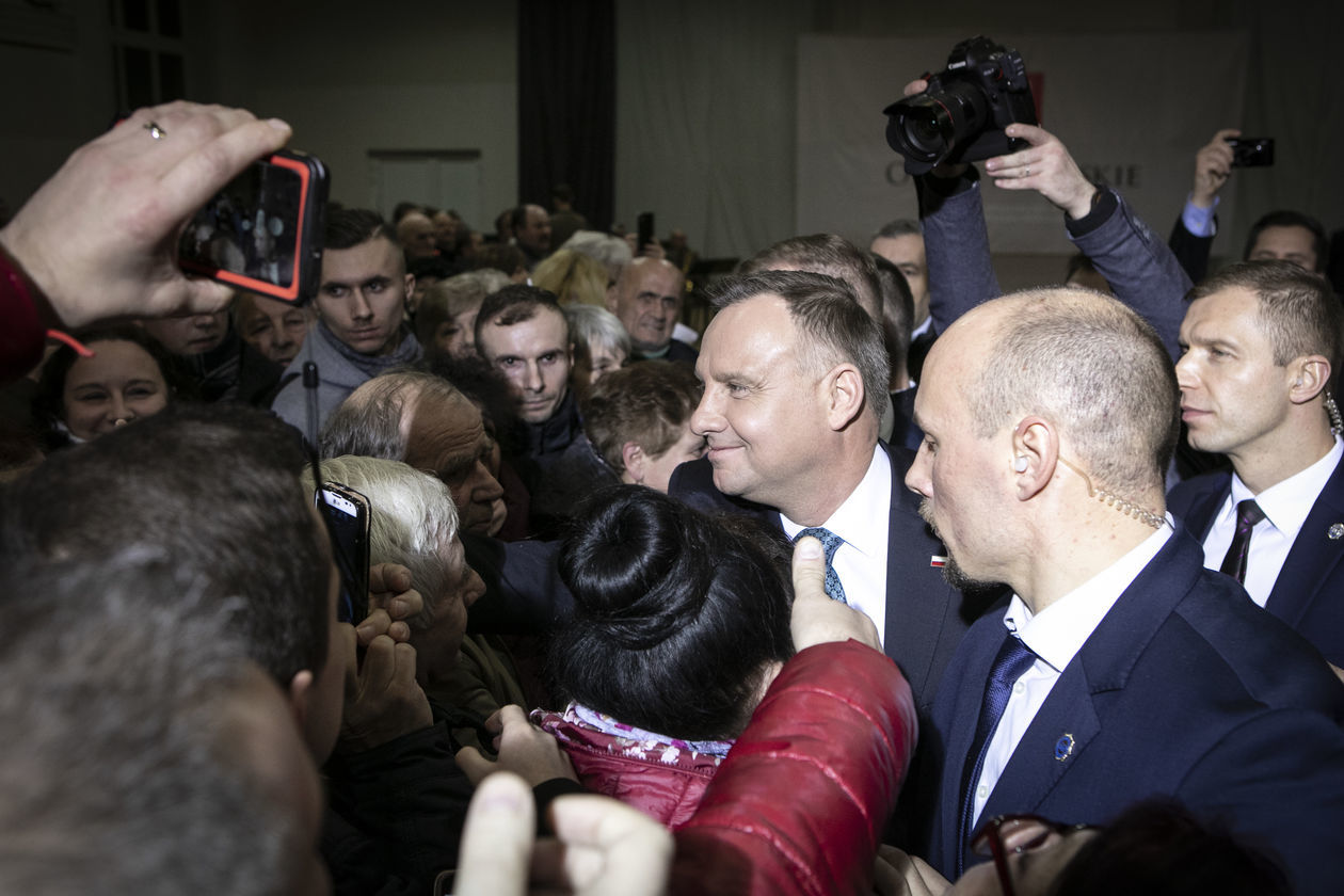  Prezydent Andrzej Duda w Opolu Lubelskim (zdjęcie 1) - Autor: Jacek Szydłowski