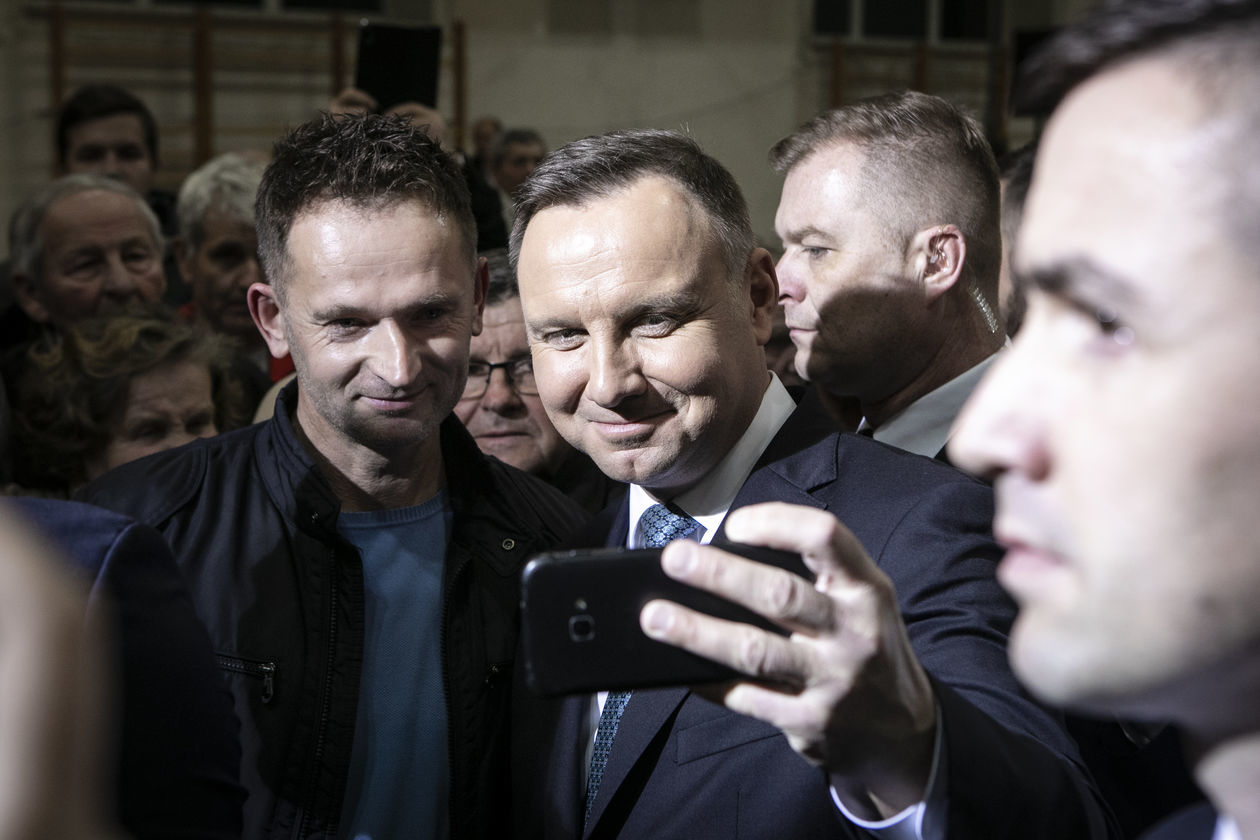  Prezydent Andrzej Duda w Opolu Lubelskim (zdjęcie 1) - Autor: Jacek Szydłowski