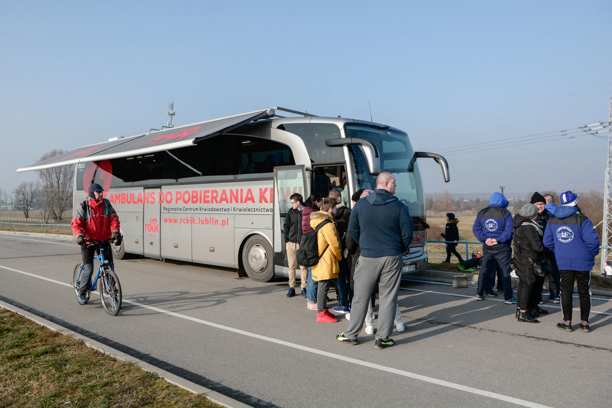  Niedzielne morsowanie połączone z akcją oddawania krwi (zdjęcie 1) - Autor: Krzysztof Mazur