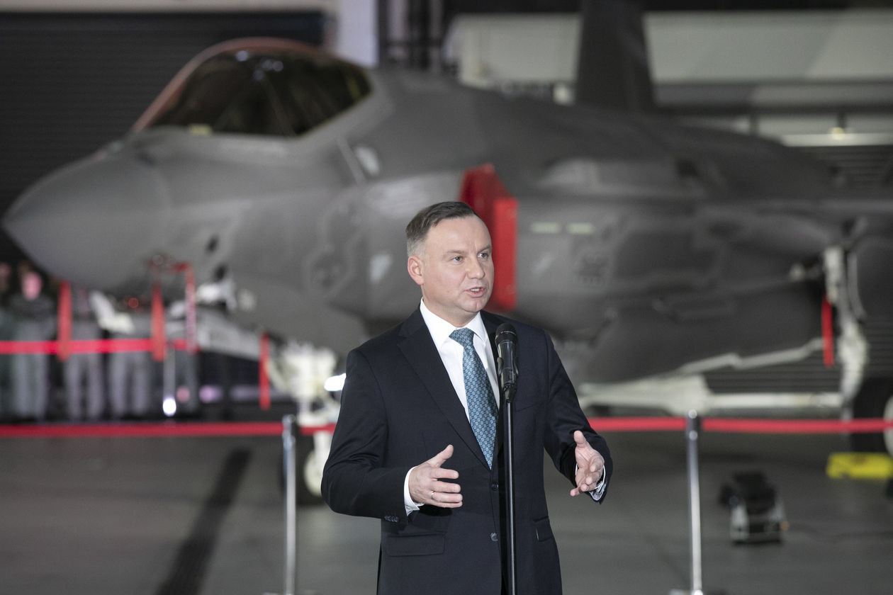  Podpisanie umowy na zakup myśliwców F-35A (zdjęcie 1) - Autor: Jacek Szydłowski