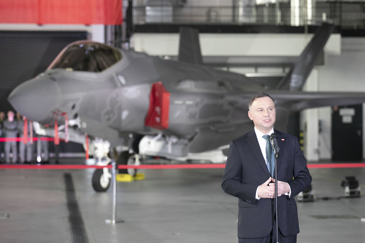  Podpisanie umowy na zakup myśliwców F-35A (zdjęcie 1) - Autor: Jacek Szydłowski