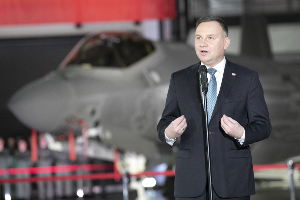  Podpisanie umowy na zakup myśliwców F-35A (zdjęcie 1) - Autor: Jacek Szydłowski