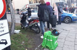 Potrącenie kierującej skuterem przy ul. Lipowej w Lublinie (zdjęcie 2)