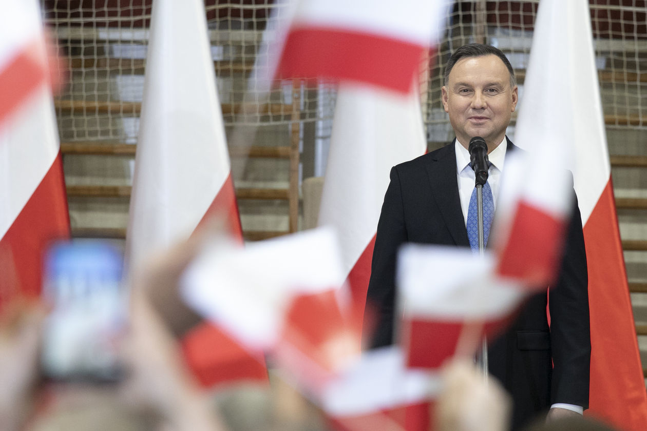  Andrzej Duda w Lubartowie (zdjęcie 1) - Autor: Jacek Szydłowski