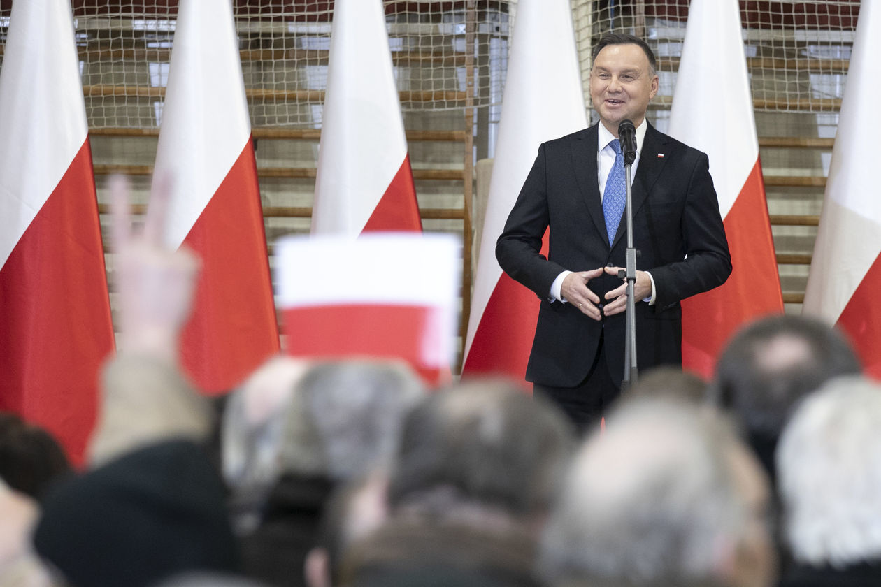  Andrzej Duda w Lubartowie (zdjęcie 1) - Autor: Jacek Szydłowski