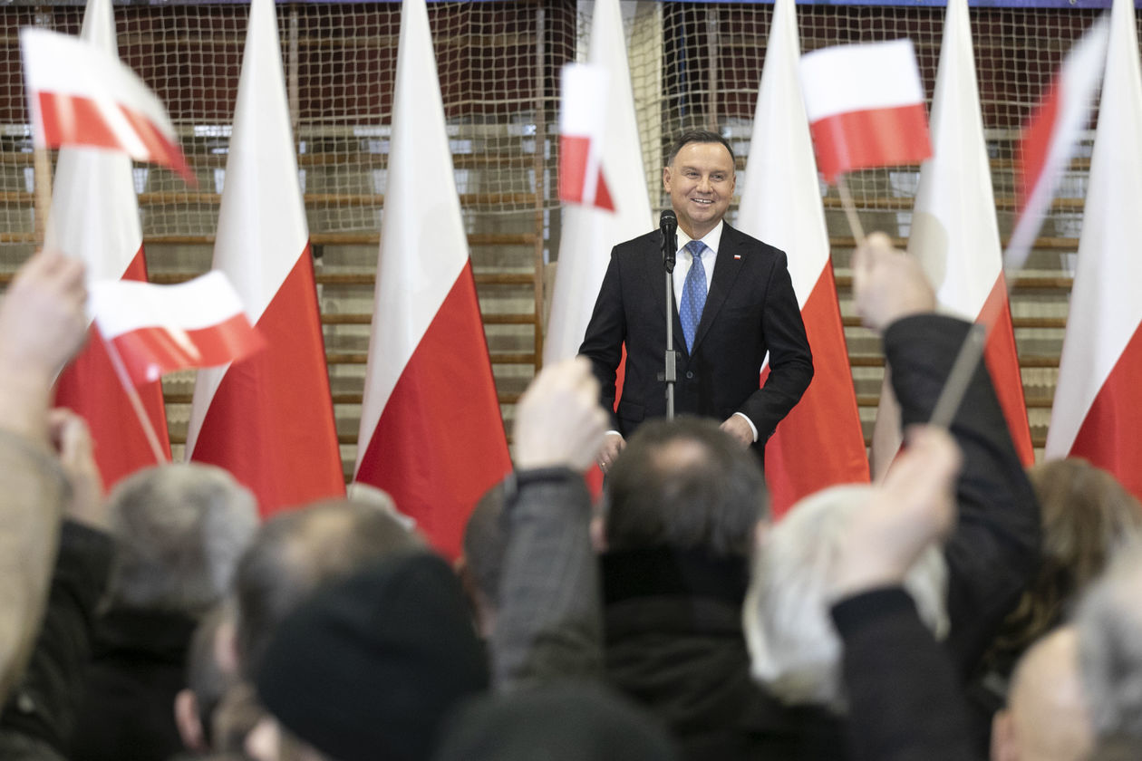  Andrzej Duda w Lubartowie (zdjęcie 1) - Autor: Jacek Szydłowski