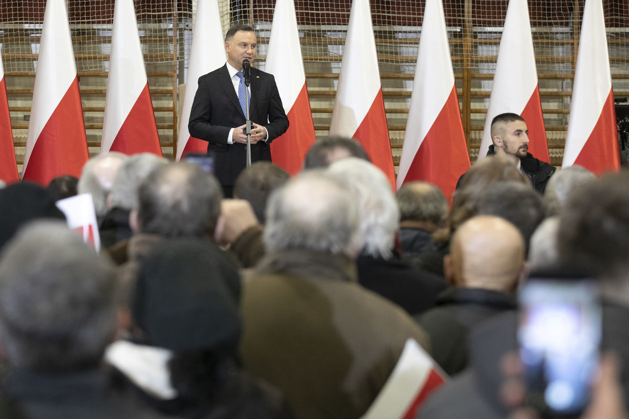  Andrzej Duda w Lubartowie (zdjęcie 1) - Autor: Jacek Szydłowski