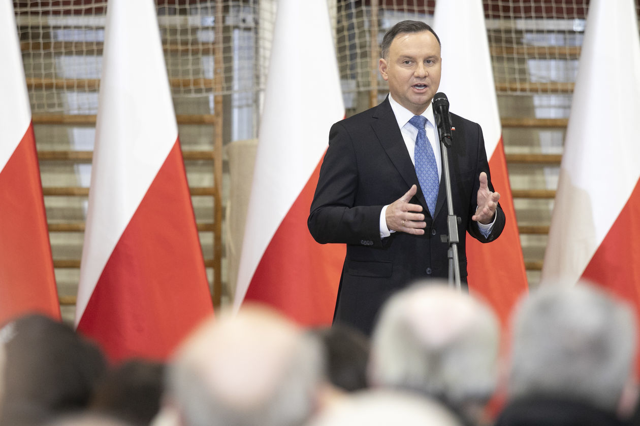  Andrzej Duda w Lubartowie (zdjęcie 1) - Autor: Jacek Szydłowski