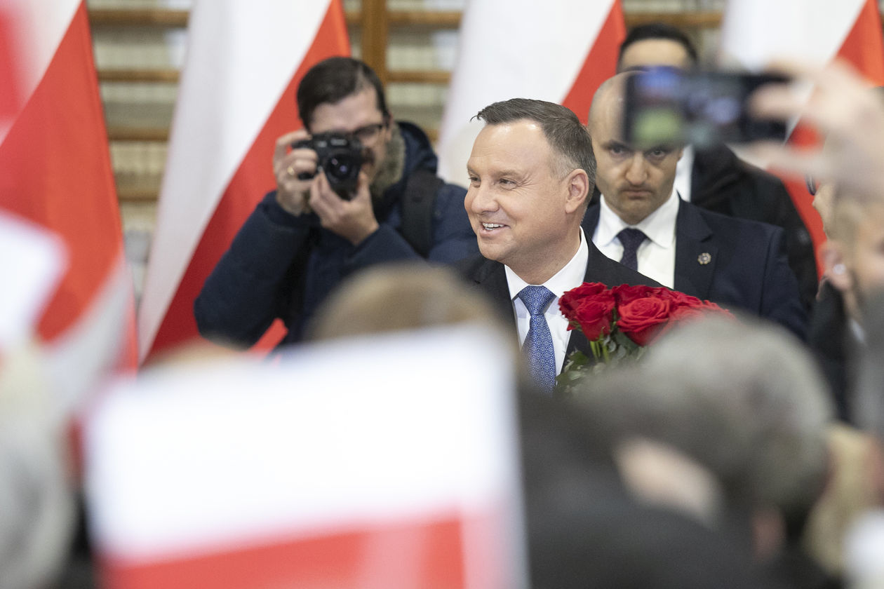  Andrzej Duda w Lubartowie (zdjęcie 1) - Autor: Jacek Szydłowski