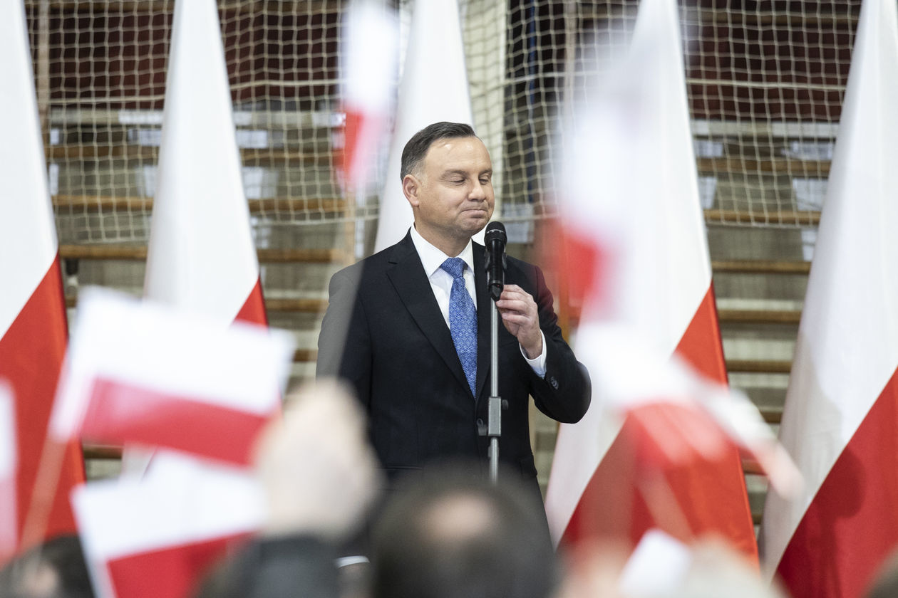  Andrzej Duda w Lubartowie (zdjęcie 1) - Autor: Jacek Szydłowski