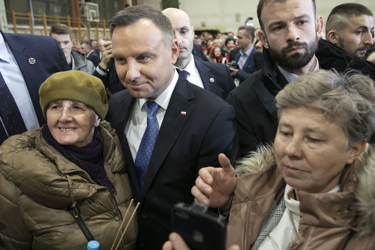  Andrzej Duda w Lubartowie (zdjęcie 1) - Autor: Jacek Szydłowski