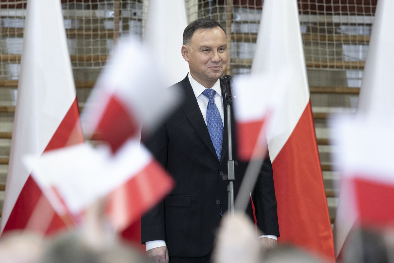  Andrzej Duda w Lubartowie (zdjęcie 1) - Autor: Jacek Szydłowski