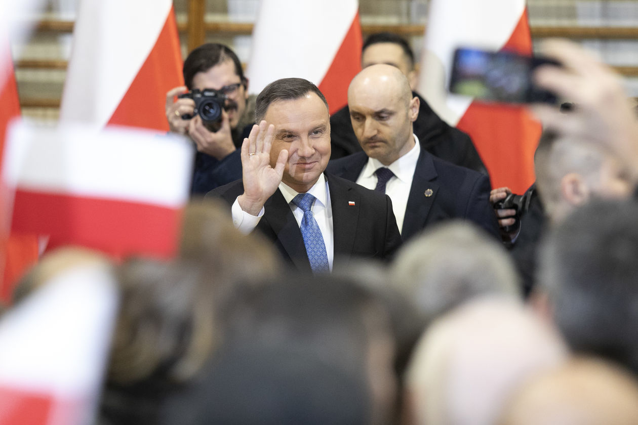  Andrzej Duda w Lubartowie (zdjęcie 1) - Autor: Jacek Szydłowski