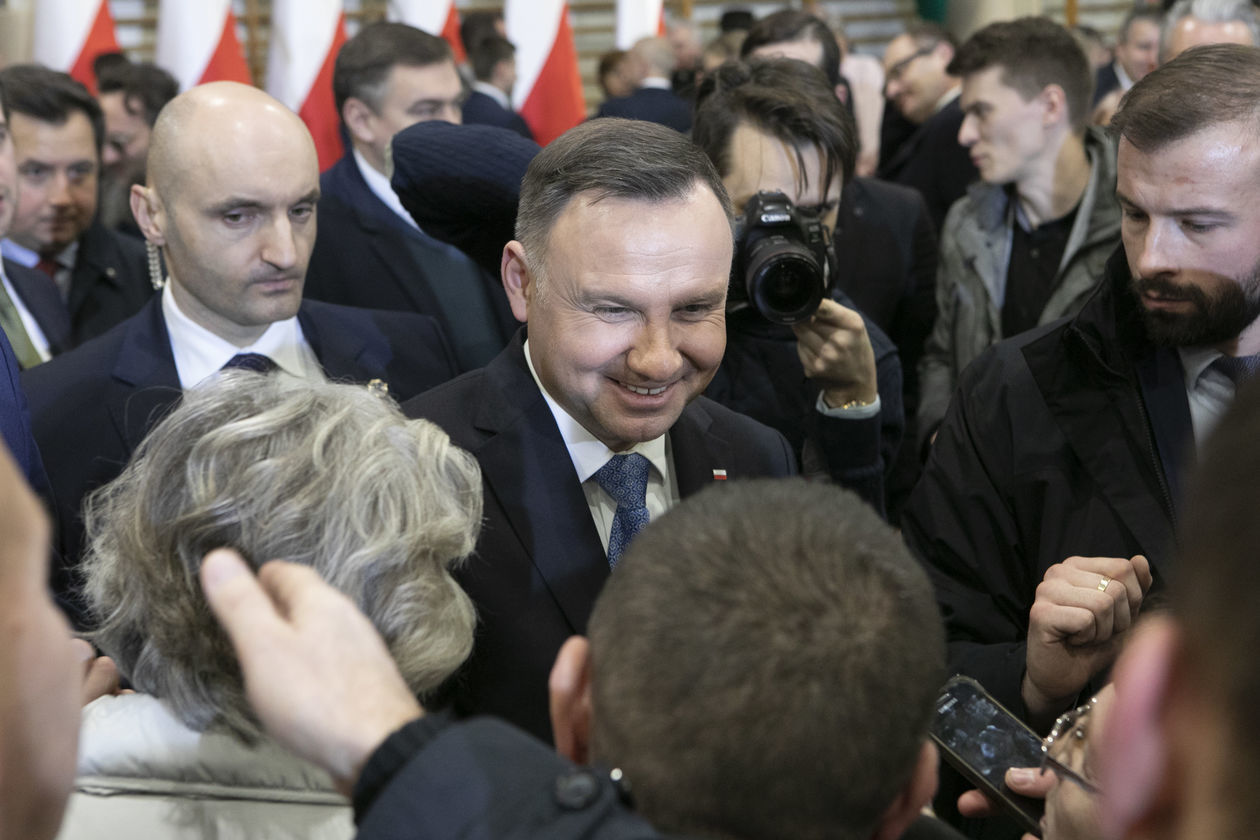  Andrzej Duda w Lubartowie (zdjęcie 1) - Autor: Jacek Szydłowski