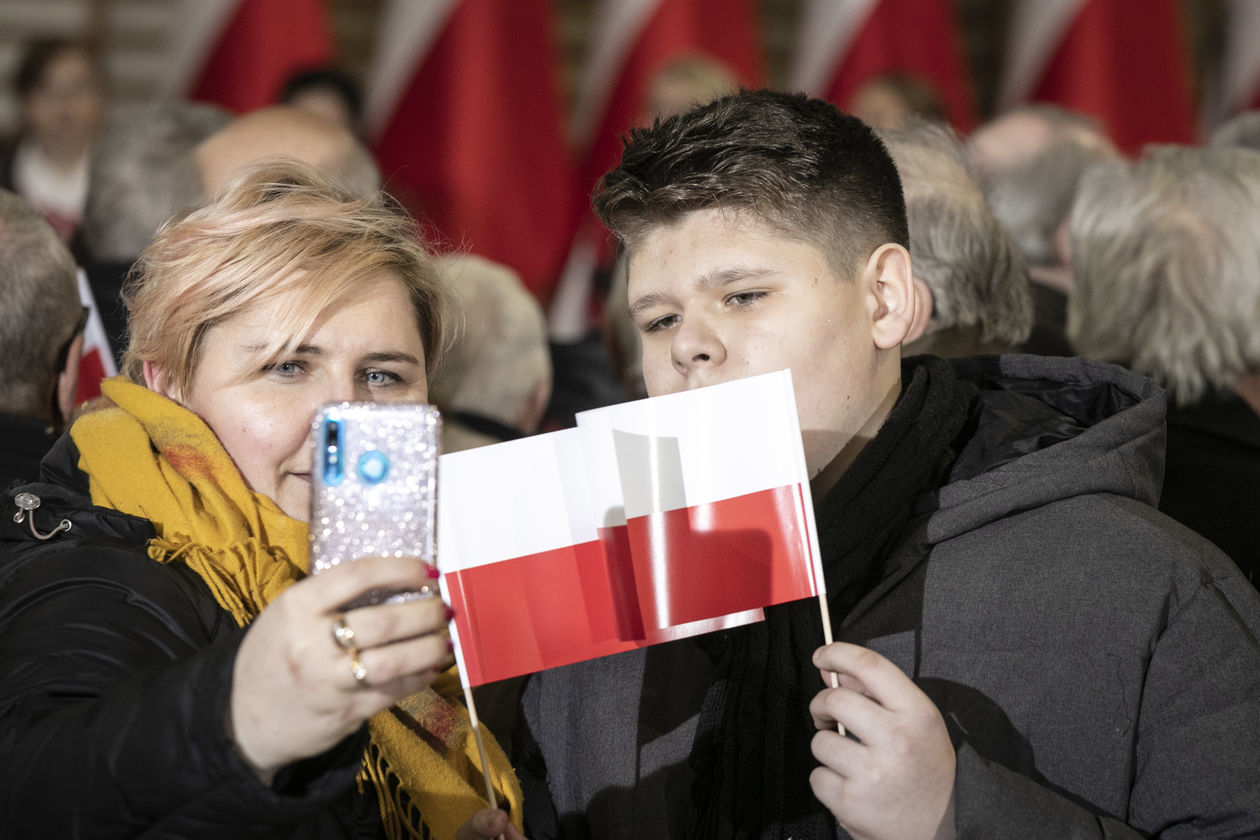  Andrzej Duda w Lubartowie (zdjęcie 1) - Autor: Jacek Szydłowski