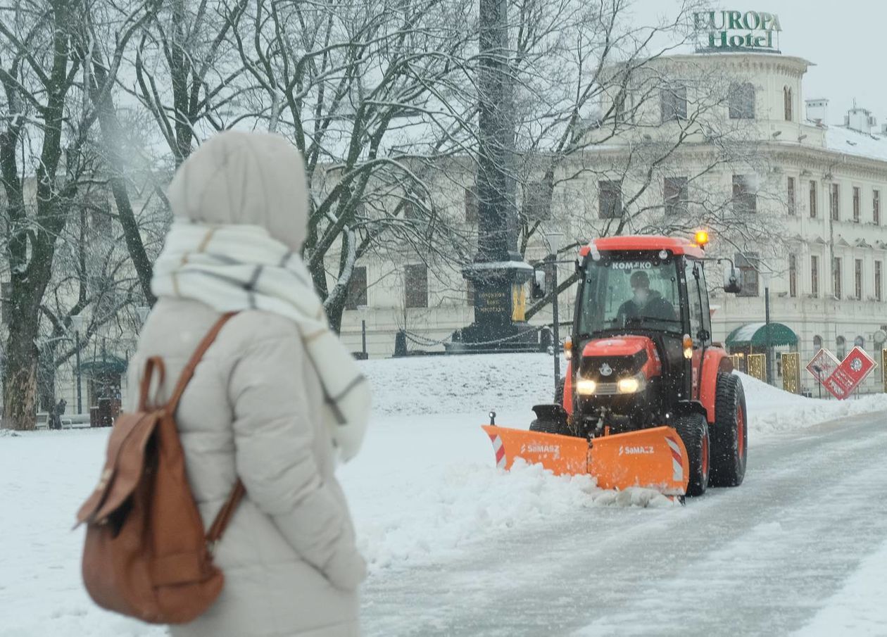  Opady śniegu w Lublinie i regionie (zdjęcie 1) - Autor: Maciej Kaczanowski