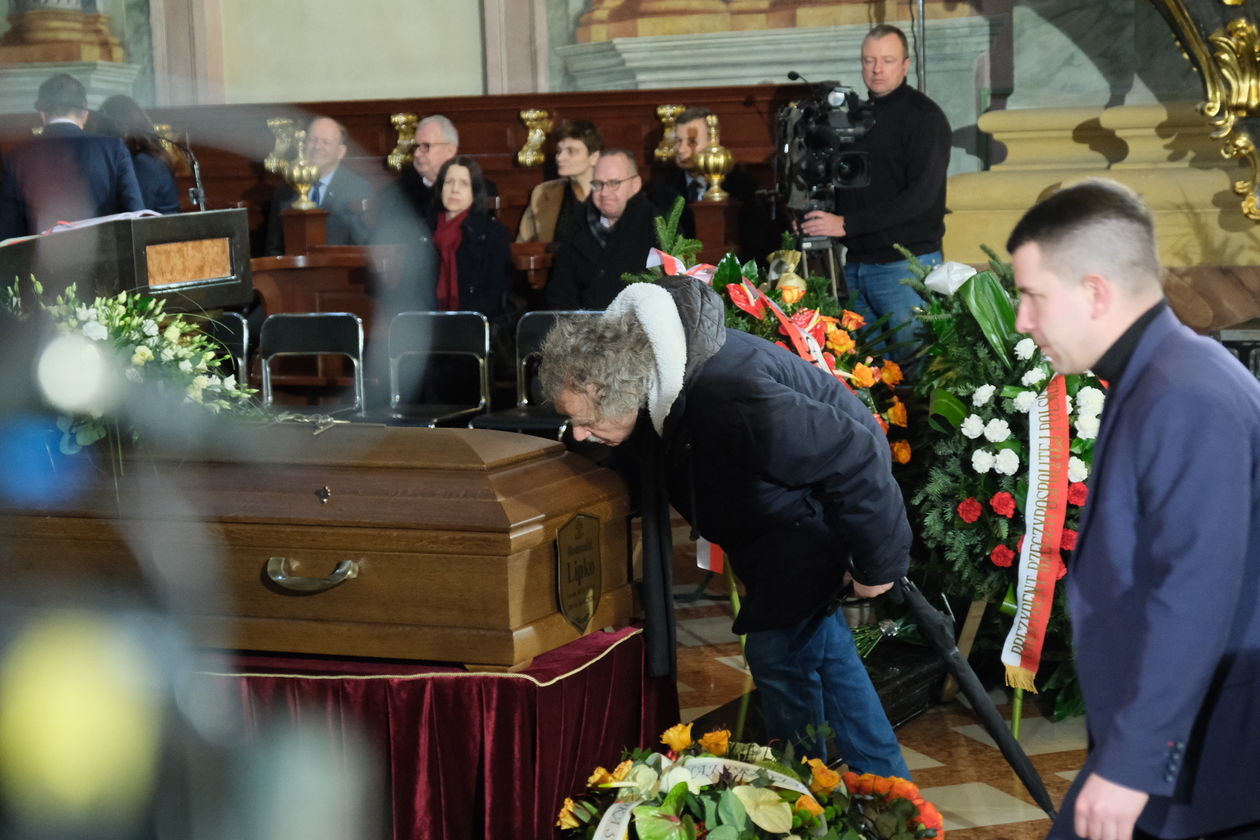  Pogrzeb Romualda Lipki w archikatedrze lubelskiej (zdjęcie 1) - Autor: Maciej Kaczanowski