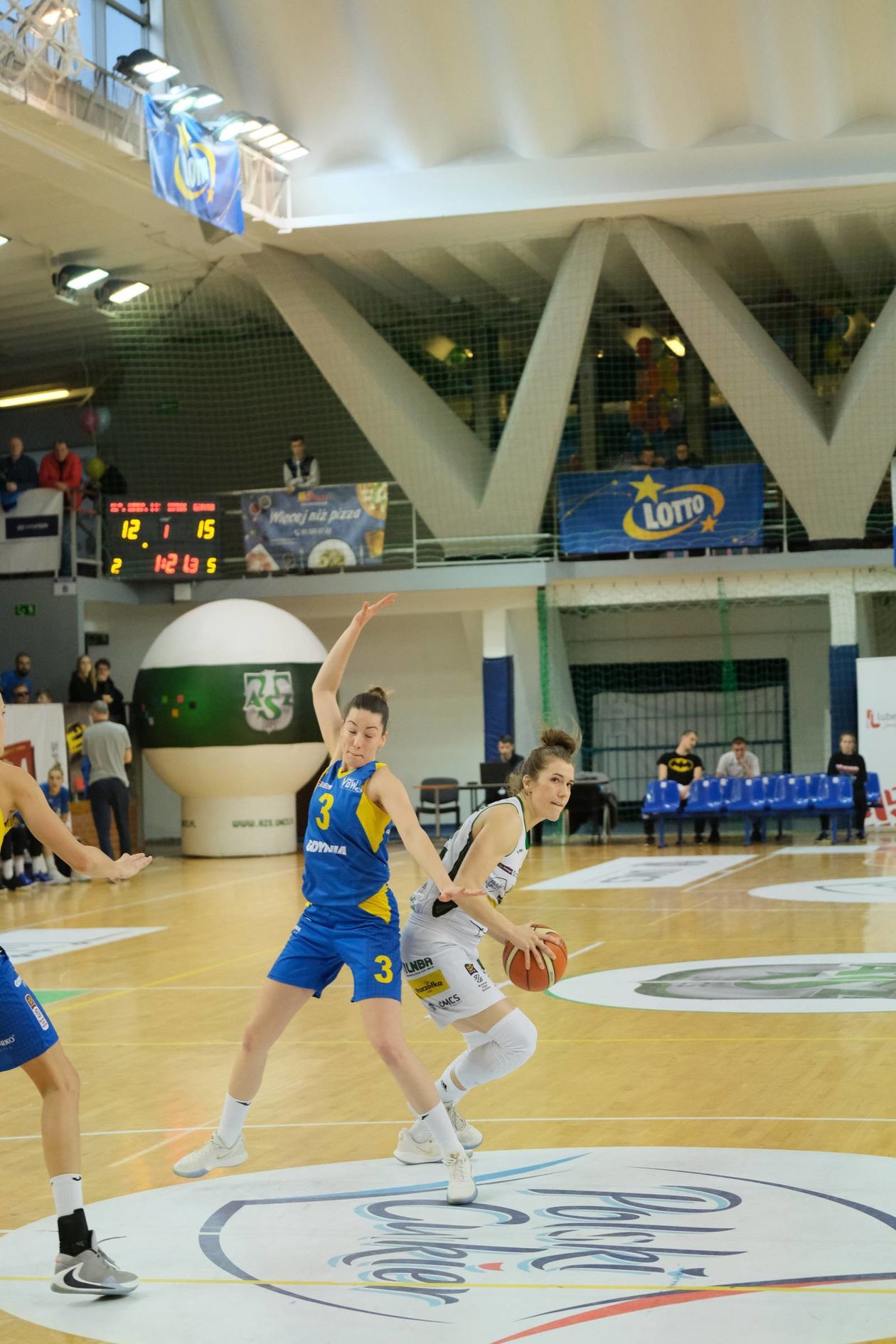  Pszczółka Polski Cukier AZS UMCS Lublin - Arka Gdynia 79:81 (zdjęcie 1) - Autor: Maciej Kaczanowski