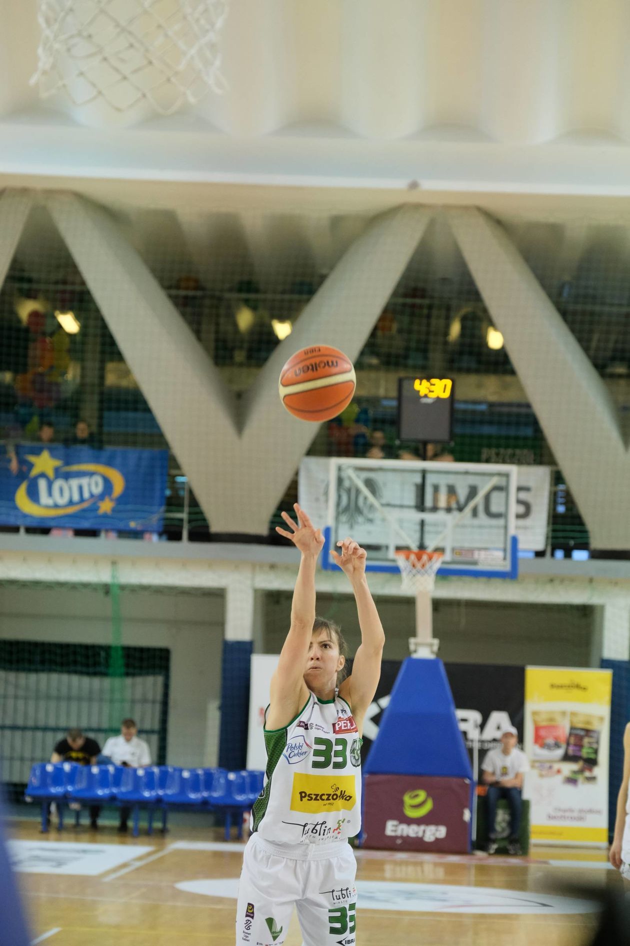  Pszczółka Polski Cukier AZS UMCS Lublin - Arka Gdynia 79:81 (zdjęcie 1) - Autor: Maciej Kaczanowski