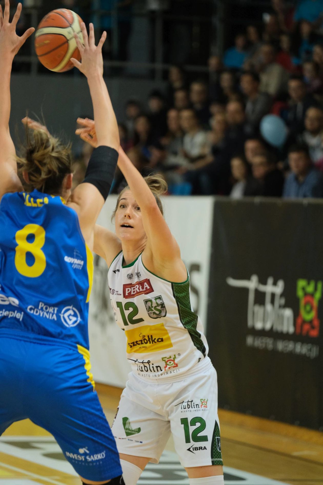  Pszczółka Polski Cukier AZS UMCS Lublin - Arka Gdynia 79:81 (zdjęcie 1) - Autor: Maciej Kaczanowski