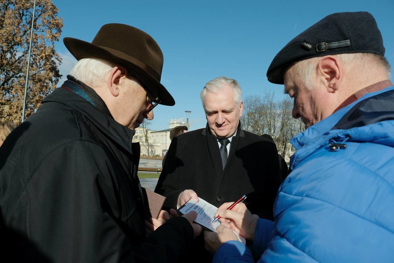  Jarosław Gowin w Lublinie (zdjęcie 1) - Autor: Maciej Kaczanowski