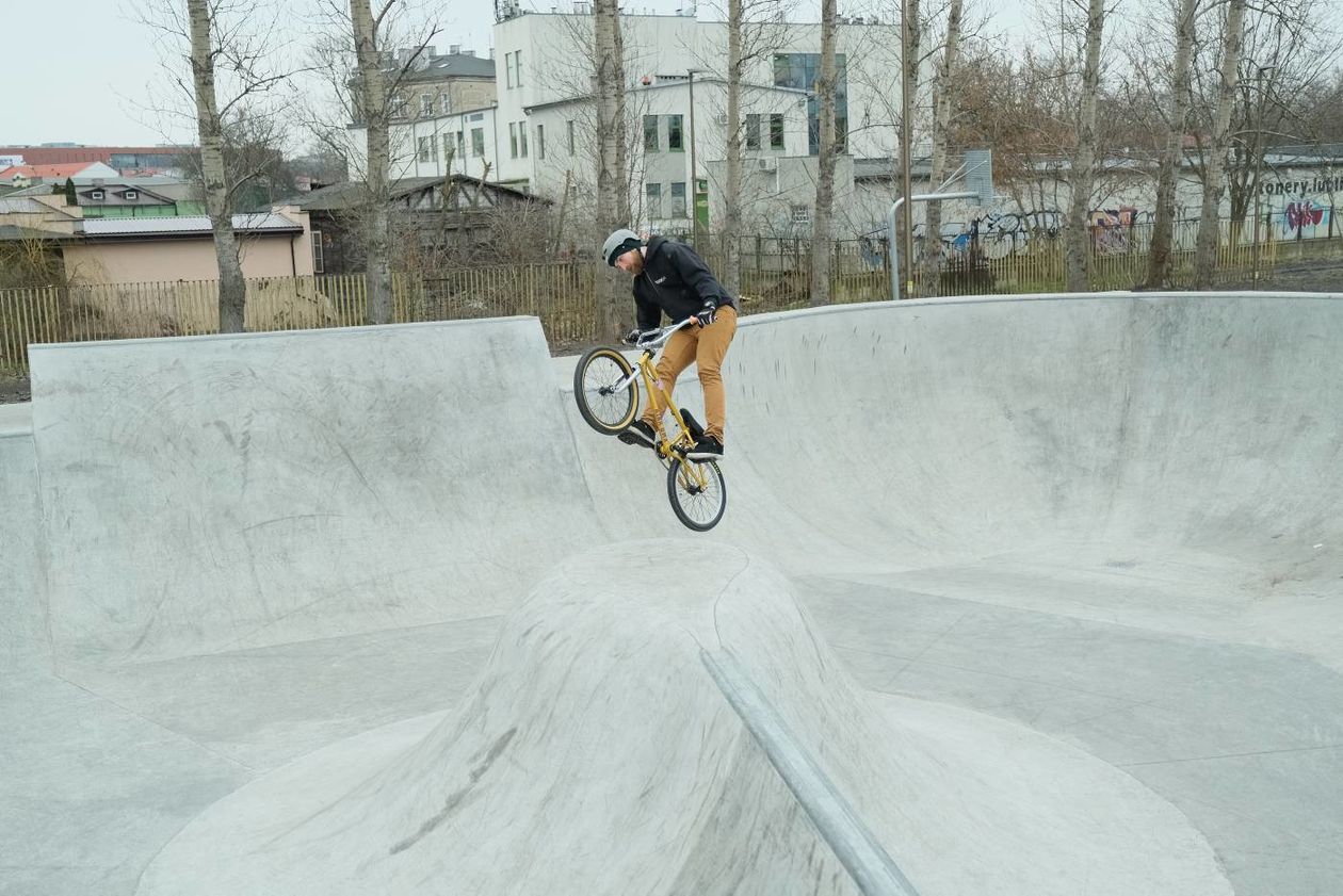  Nowy skatepark przy ul. Rusałki (zdjęcie 1) - Autor: Maciej Kaczanowski