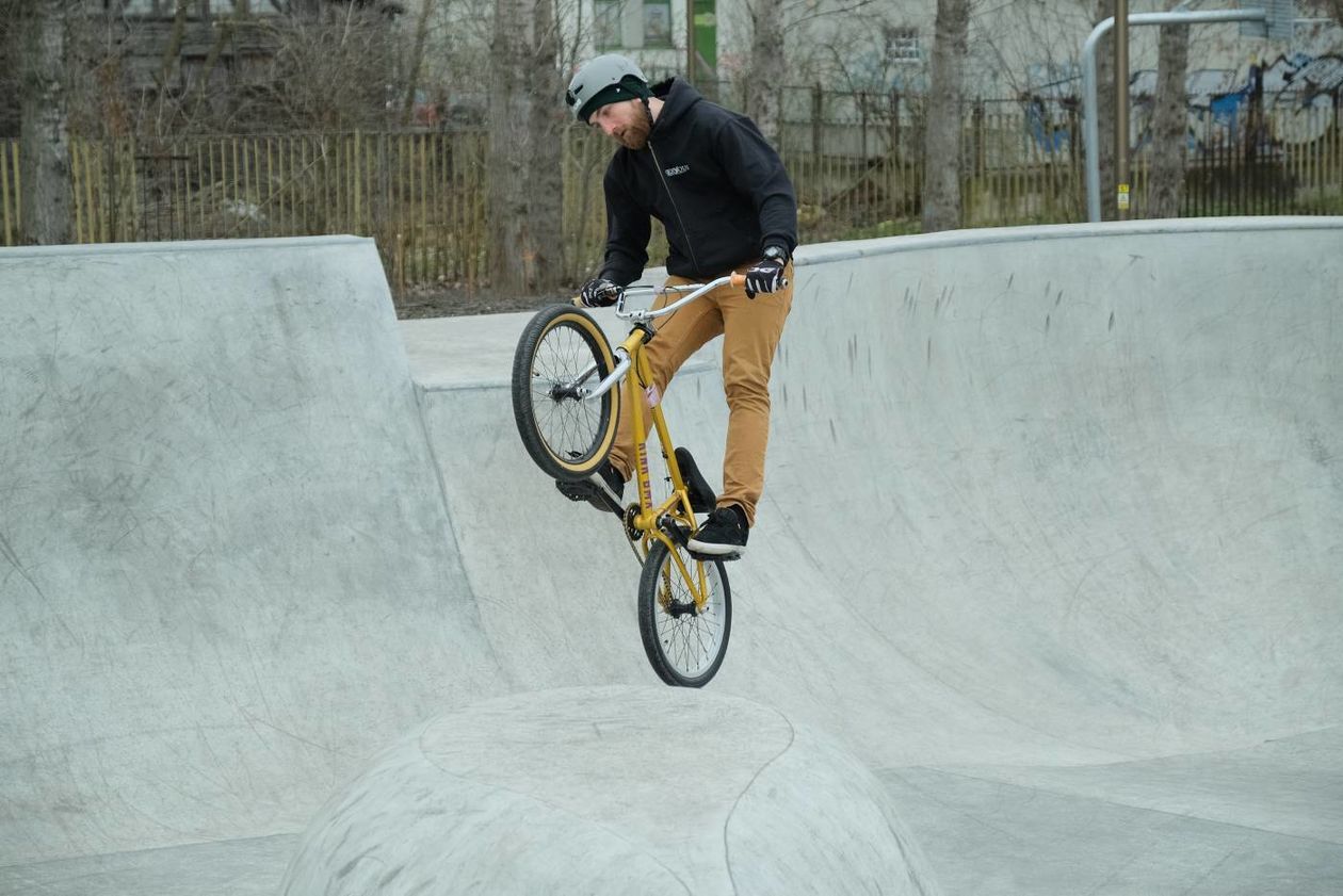  Nowy skatepark przy ul. Rusałki (zdjęcie 1) - Autor: Maciej Kaczanowski