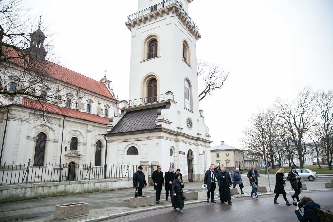  Wicepremier Piotr Gliński w Zamościu (zdjęcie 1) - Autor: Kazimierz Chmiel