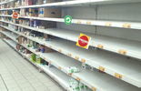 Puste półki w sklepach w Lublinie (zdjęcie 3)
