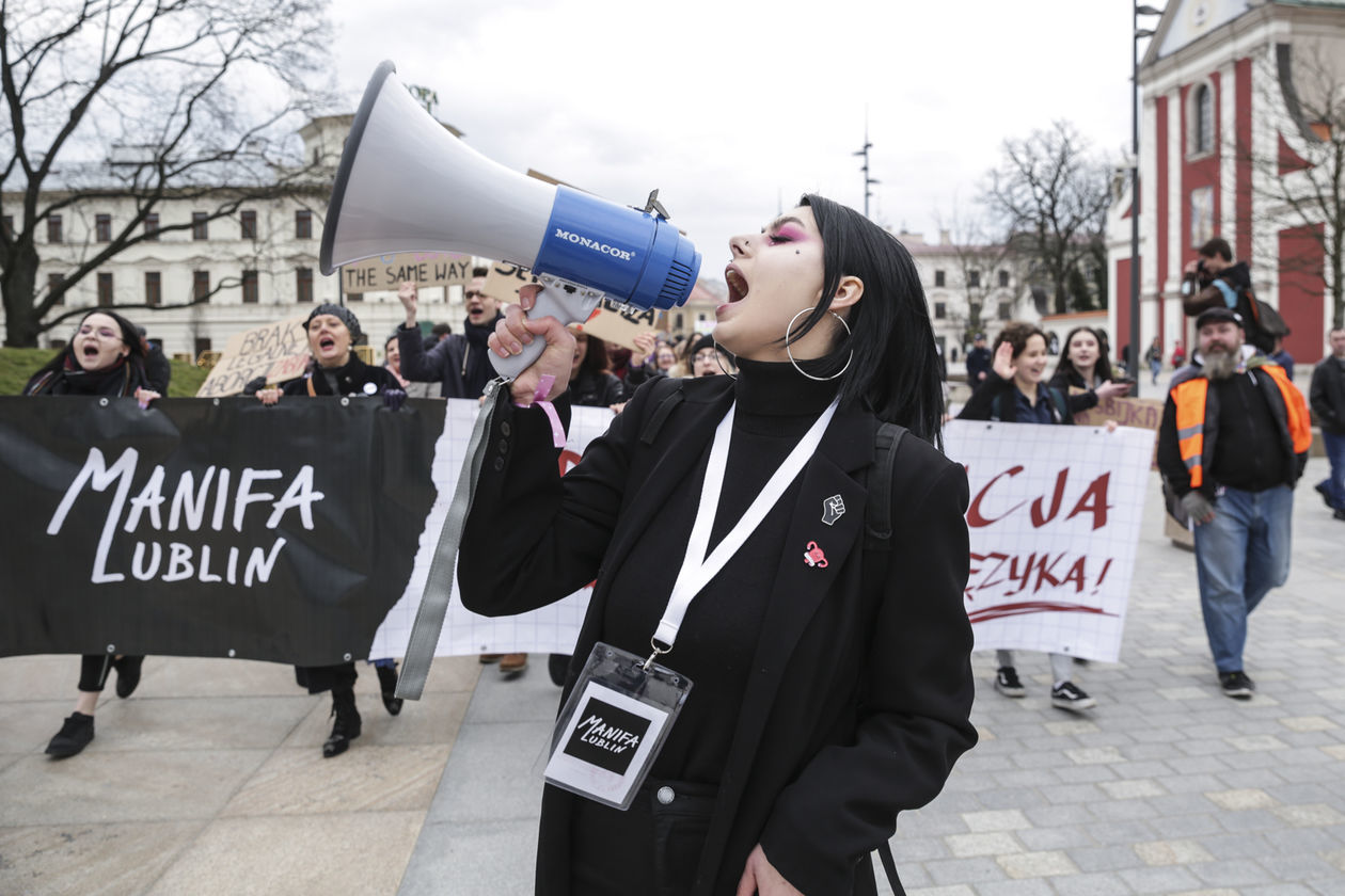  IV Manifa Lubelska. Rewolucja zaczyna się od języka (zdjęcie 1) - Autor: Krzysztof Mazur