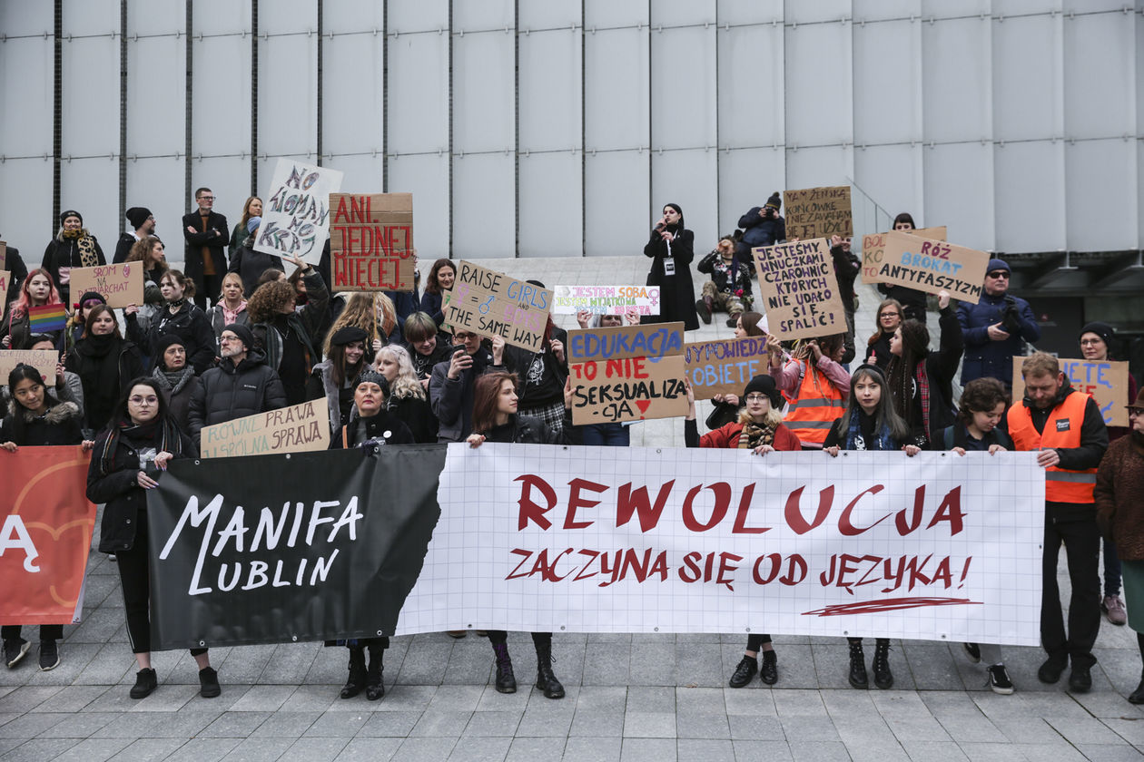  IV Manifa Lubelska. Rewolucja zaczyna się od języka (zdjęcie 1) - Autor: Krzysztof Mazur