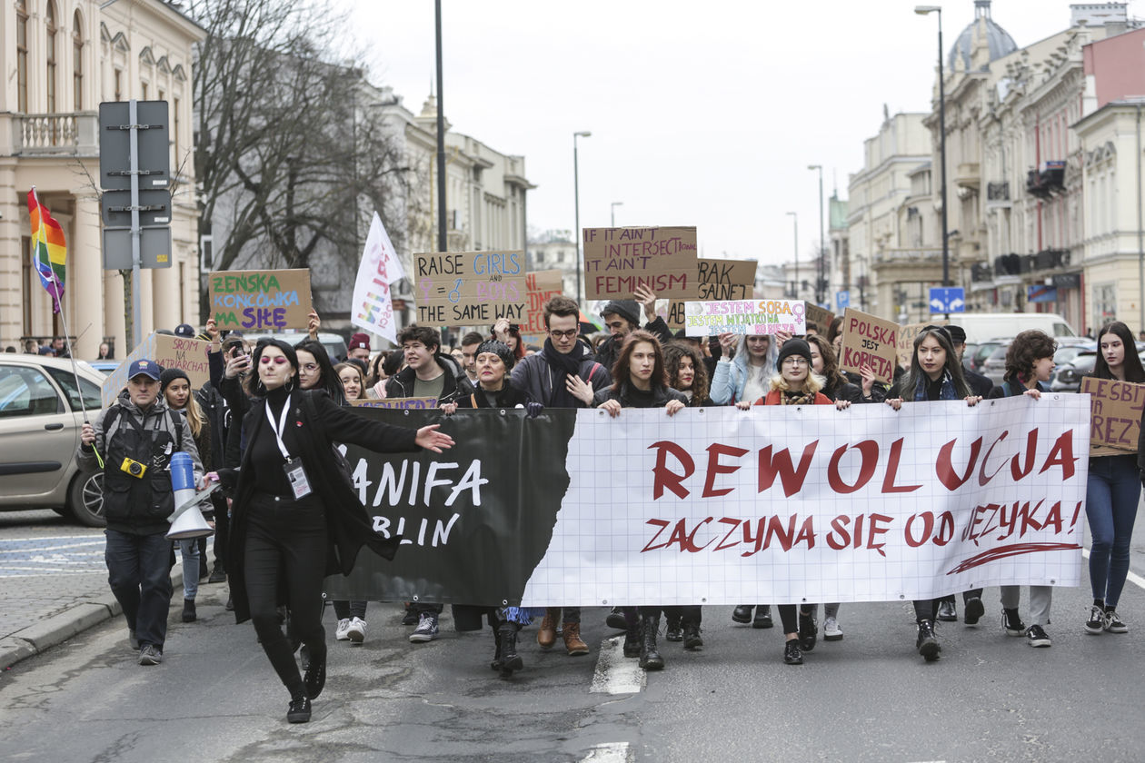  IV Manifa Lubelska. Rewolucja zaczyna się od języka (zdjęcie 1) - Autor: Krzysztof Mazur