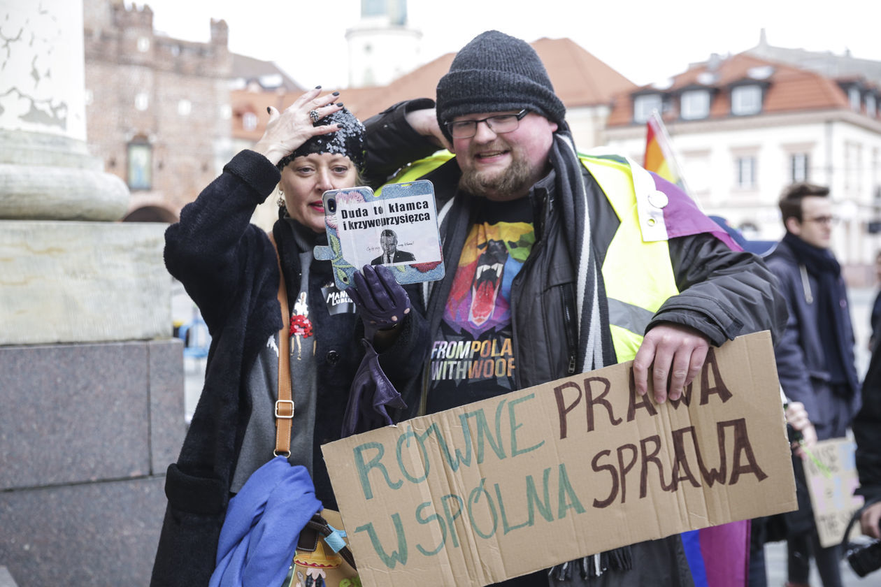  IV Manifa Lubelska. Rewolucja zaczyna się od języka (zdjęcie 1) - Autor: Krzysztof Mazur